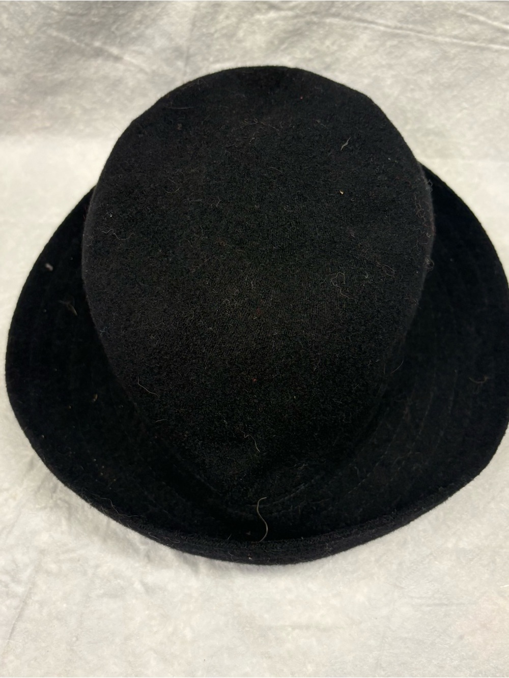 Kangol Black Felt Bucket Hat